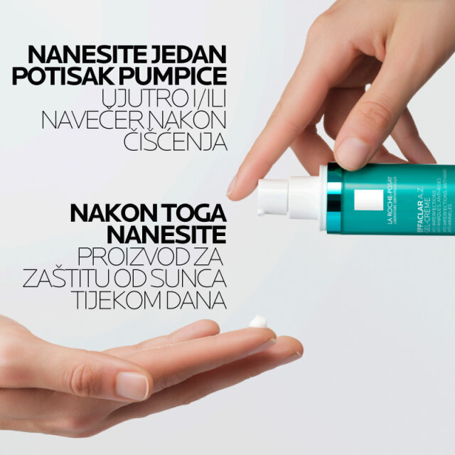 LA ROCHE-POSAY EFFACLAR A.Z. GEL-KREMA PROTIV NEPRAVILNOSTI , 40ML