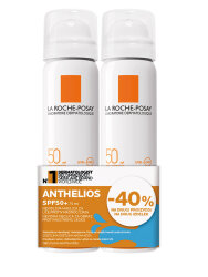 LA ROCHE-POSAY ANTHELIOS NEVIDLJIVI I OSVJEŽAVAJUCI SPREJ ZA ZAŠTITU OD SUNCA PROTIV SJAJA, 75 ML (DUO PACK, -40% NA DRUGI PROIZVOD)