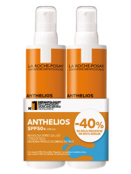 LA ROCHE-POSAY ANTHELIOS NEVIDLJIVI SPREJ ZA ZAŠTITU OD SUNCA SPF50+, 200 ML ( DUO PACK, -40% NA DRUGI PROIZVOD)