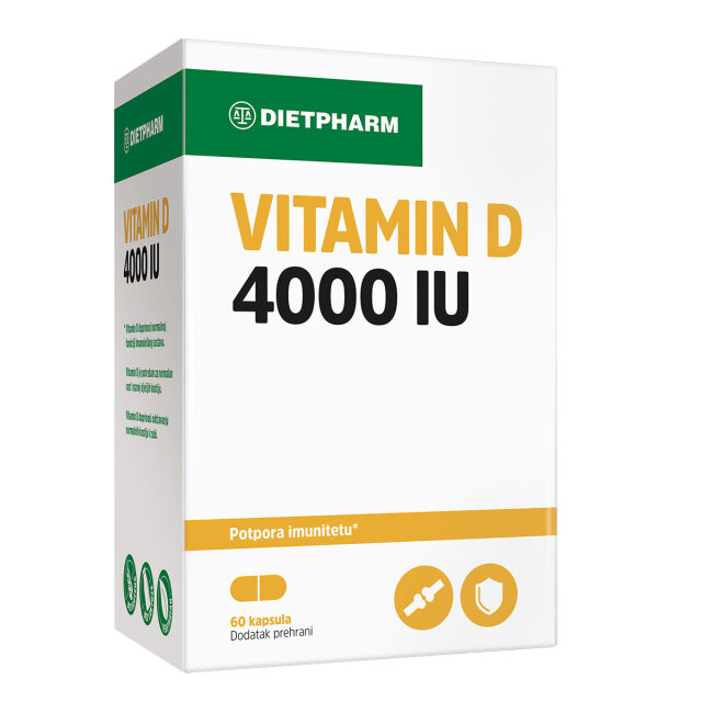 DIETPHARM VITAMIN D 4000 IU KAPSULE A60