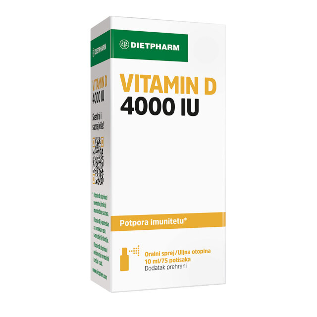 DIETPHARM VITAMIN D 4000 IU SPREJ 10ML