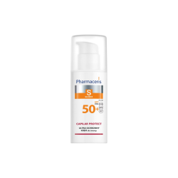 PHARMACERIS S CAPILAR PROTECT KREMA ZA KOŽU SKLONU ROZACEJI SPF50+ 50ML