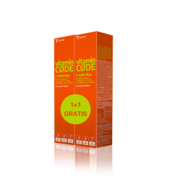 YASENKA VITAMIN CODE C-1000 PLUS ŠUMEĆE TABLETE A20 1+1 GRATIS