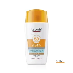 EUCERIN SUN HYDRO PROTECT ULTRA LAGANI TONIRANI FLUID ZA ZAŠTITU OD SUNCA NIJANSA MEDIUM SPF50+ 50ML 99282