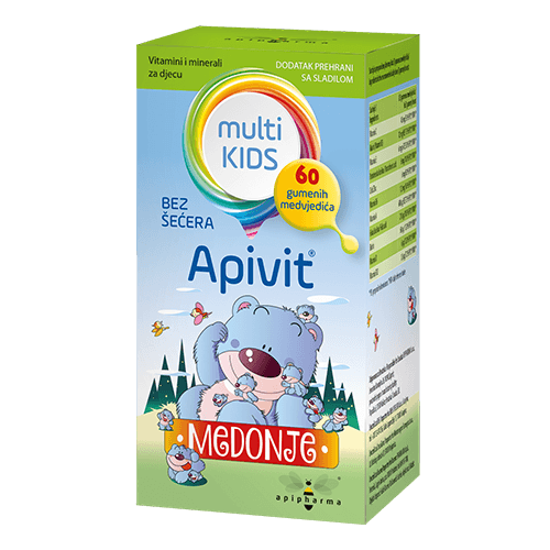 APIPHARMA APIVIT MULTI KIDS GUMENI MEDVJEDIĆI A60