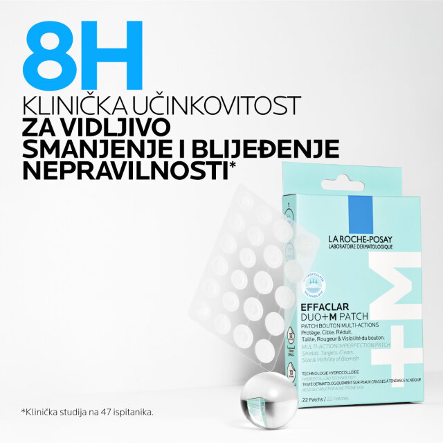LA ROCHE-POSAY EFFACLAR DUO+M VIŠENAMJENSKI FLASTERI PROTIV NEPRAVILNOSTI - 22 FLASTERA