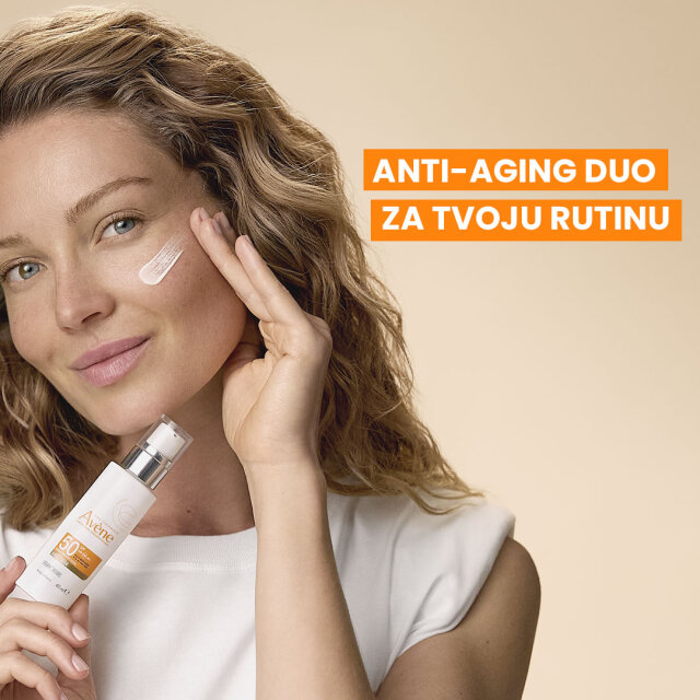 AVENE SUN ANTI-AGE FLUID ZA ZAŠTITU OD SUNCA SPF50 40ML