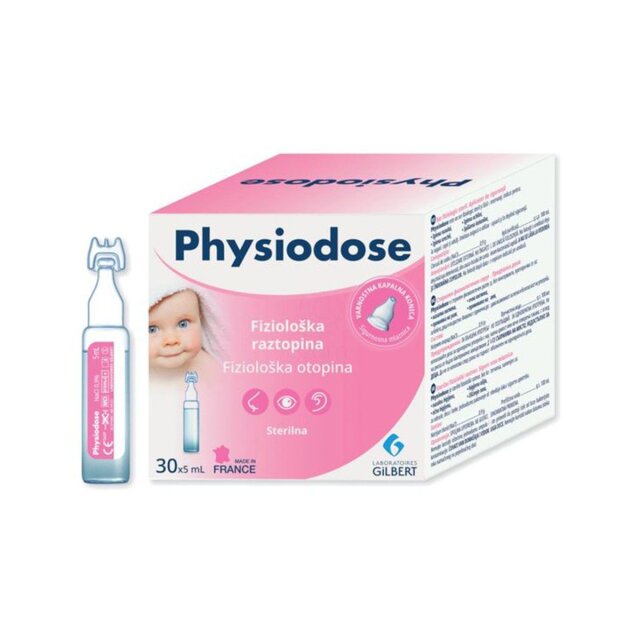 PHYSIODOSE STERILNA FIZILOŠKA OTOPINA U AMPULAMA GILBERT 30X5ML