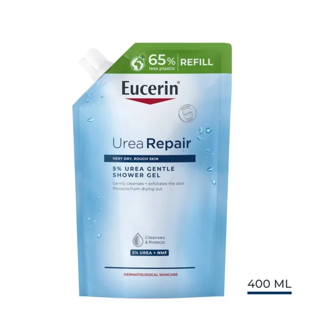 EUCERIN UREAREPAIR 5% BLAGI GEL ZA TUŠIRANJE  400ML REFILL PAKIRANJE 99291