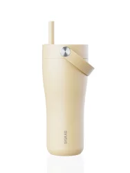EQUA CARRY Cup, termo šalica od nehrđajućeg čelika za čaj/kavu, 600ml, Butter