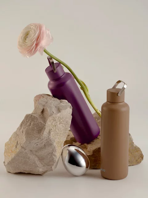 EQUA, termo boca od nehrđajućeg čelika, Timeless Mulberry, 600ml
