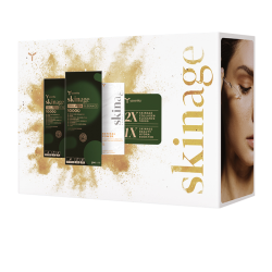 YASENKA SKINAGE COLLAGEN ELEGANCE 2X 500ML + RETINAL POWER SERUM 30ML PROMO PACK rok valjanosti: 08/25