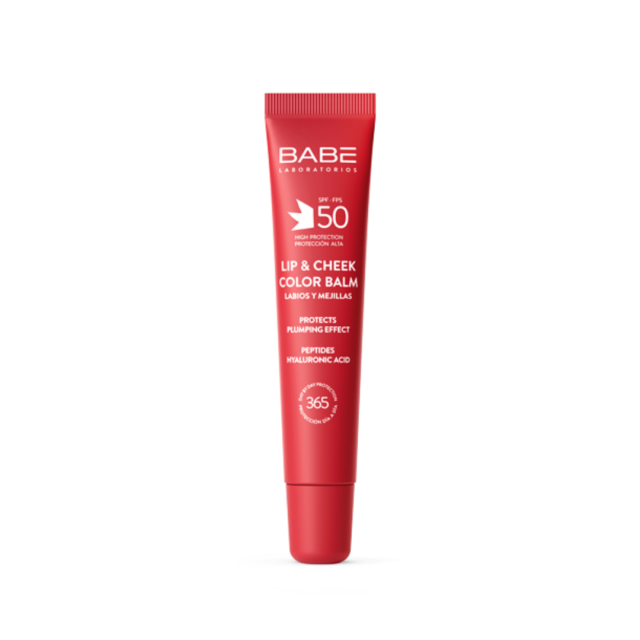 BABÉ SUN LIP&CHEEK BALZAM ZA USNE I OBRAZE NIJANSA RED SPF50 20ML