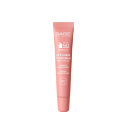 BABÉ SUN LIP&CHEEK BALZAM ZA USNE I OBRAZE NIJANSA PINK SPF50 20ML