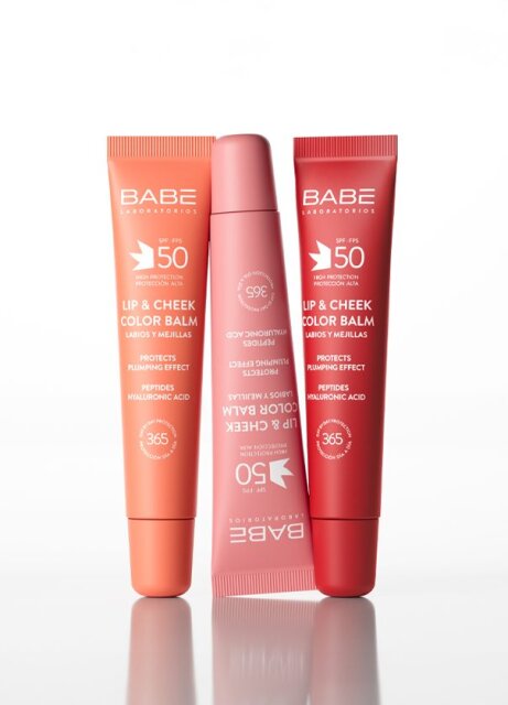 BABÉ SUN LIP&CHEEK BALZAM ZA USNE I OBRAZE NIJANSA NUDE SPF50 20ML