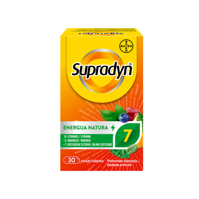 SUPRADYN ENERGIJA NATURA TABLETE A30