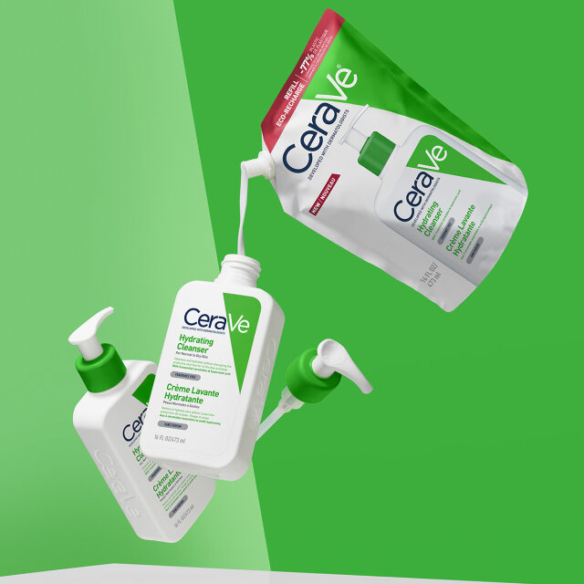 CERAVE HIDRATANTNA EMULZIJA ZA ČIŠĆENJE, ZA NORMALNU DO SUHU KOŽU, REFILL, 473ML