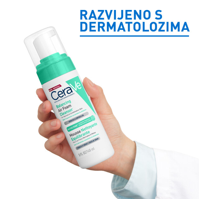CERAVE PJENUŠAVI ČISTAČ KOJI VRAĆA RAVNOTEŽU KOŽI, 148 ML