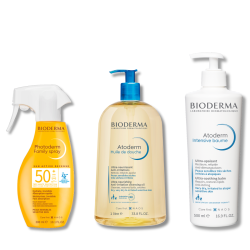 BIODERMA UMIRUJUĆA I ZAŠTITNA RUTINA ZA VRLO SUHU I ATOPIČNU KOŽU DJECE