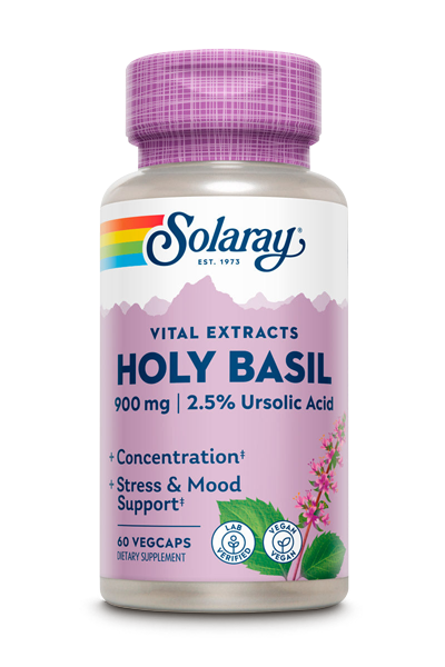 SOLARAY HOLY BASIL EXTRACT KAPSULE A60
