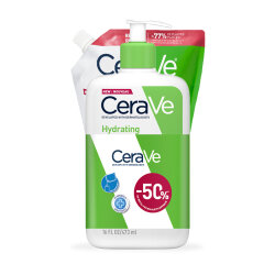 CERAVE HIDRATANTNA EMULZIJA ZA ČIŠĆENJE LICA ZA NORMALNU DO SUHU KOŽU, 473 ML + REFILL PAKIRANJE 473ML PROMO PACK