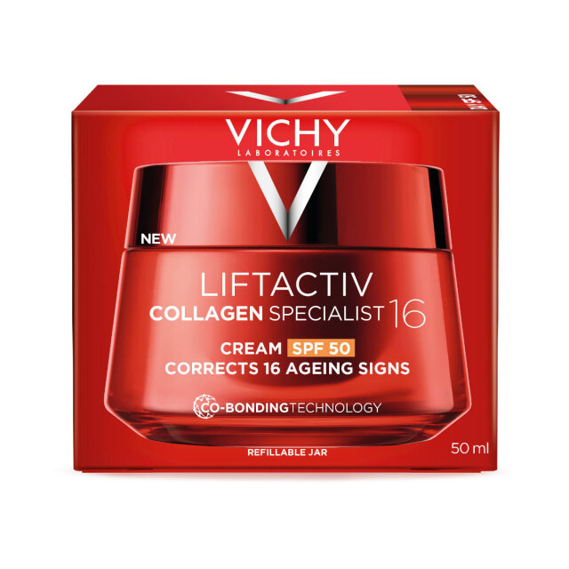VICHY LIFTACTIV COLLAGEN SPECIALIST 16 DNEVNA KREMA SPF50, 50ML PAKIRANJE S MOGUĆNOŠĆU DOPUNE
