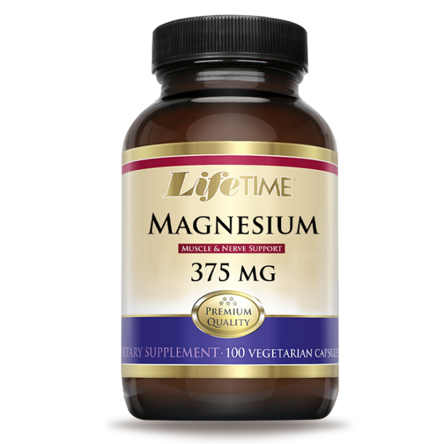 LIFETIME MAGNESIUM 375 KAPSULE A100
