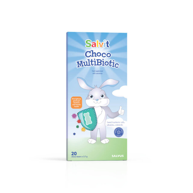 SALVIT CHOCO MULTIBIOTIC ČOKOLADNI MEDVJEDIĆI A20