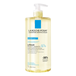 LA ROCHE-POSAY LIPIKAR HUILE LAVANTE AP+ ULJE ZA KUPANJE OBOGAĆENO LIPIDIMA PROTIV NADRAŽENOSTI I SVRBEŽA, POGODNO ZA BEBE, DJECU I ODRASLE, 1000 ML