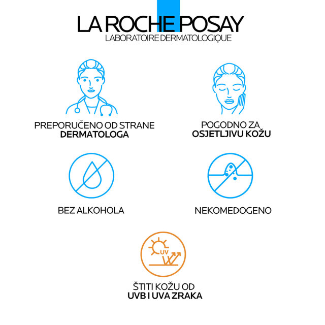 LA ROCHE-POSAY HYALU B5 VISOKOUČINKOVITA KREMA SPF30, 40ML