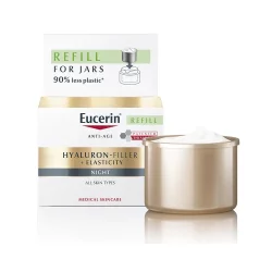 EUCERIN HYALURON-FILLER + ELASTICITY NOĆNA KREMA REFILL PAKIRANJE 50ML 99544