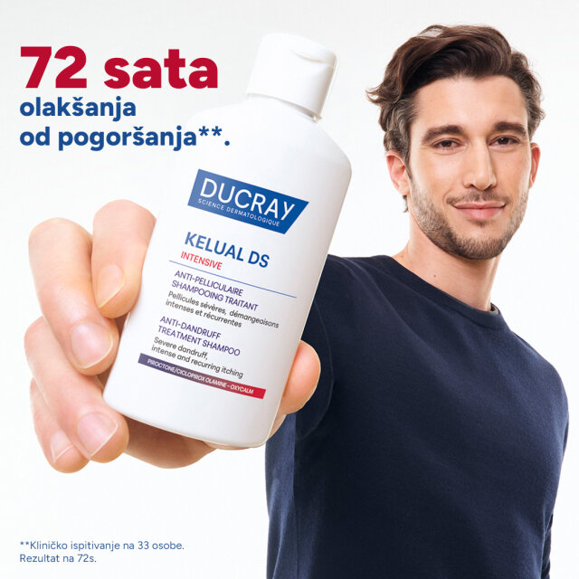 DUCRAY KELUAL DS INTENZIVNI ŠAMPON 100ML