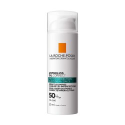 LA ROCHE-POSAY ANTHELIOS OIL CORRECT SPF50+ SVAKODNEVNI KOREKTIVNI PROIZVOD ZA ZAŠTITU OD SUNCA ZA MASNU KOŽU, 50 ML rok valjanosti: 01/26