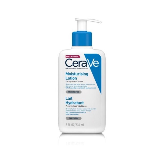 CERAVE HIDRATANTNI LOSION ZA SUHU DO VRLO SUHU KOŽU KOJI SADRŽAVA HIJALURONSKU KISELINU, 236 ML rok valjanosti: 11/25