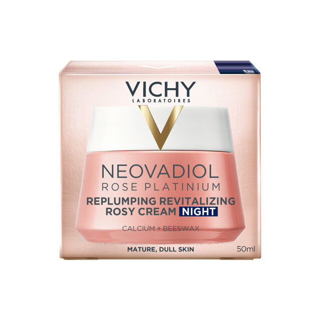 VICHY NEOVADIOL ROSE PLATINIUM RUŽIČASTA NOĆNA KREMA ZA POPUNJAVANJE I REVITALIZACIJU KOŽE, 50ML