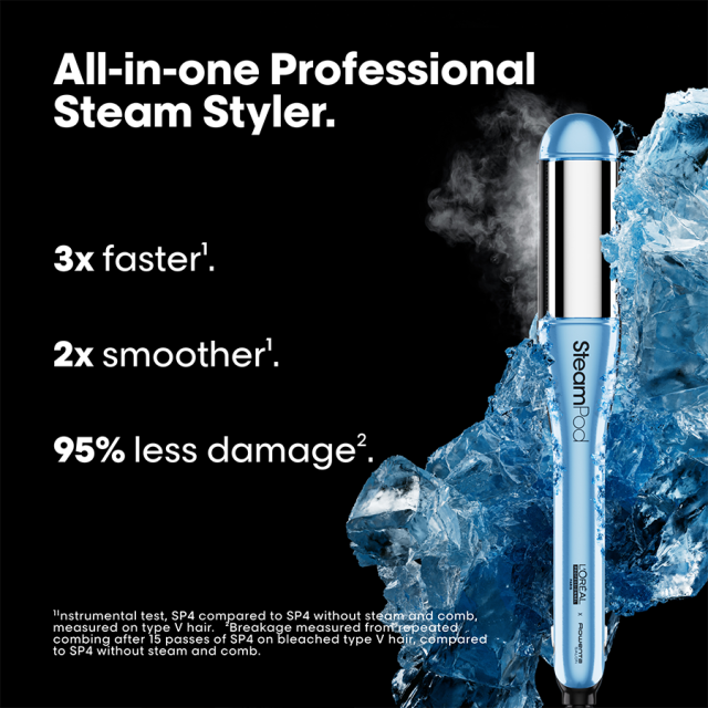 STEAMPOD 4.0 GLACIAL UTOPIA LIMITED EDITION - PROFESIONALNA PEGLA ZA KOSU