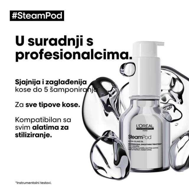 L’ORÉAL PROFESSIONNEL STEAMPOD ZAGLAĐUJUĆI TRETMAN ZA KOSU 50ML