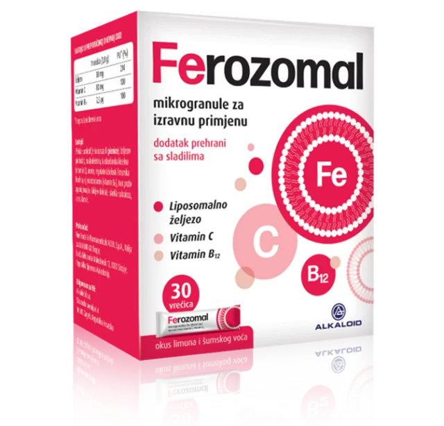 ALKALIOD FEROZOMAL VREĆICE A30