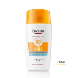 EUCERIN SUN HYDRO PROTECT ULTRA LIGHT FLUID ZA ZAŠTITU OD SUNCA F-50+ 50ML 66961 rok valjanosti: 03/26