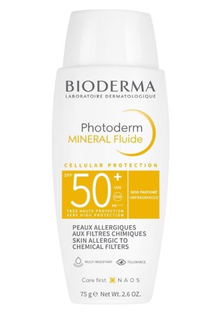BIODERMA PHOTODERM MINERALNI FLUID F-50 75G rok valjanosti: 03/26