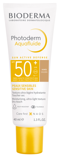 BIODERMA PHOTODERM MAX AQUAFLUID TONIRANA KREMA NIJANSA GOLDEN F-50+ 40ML rok valjanosti: 01/26