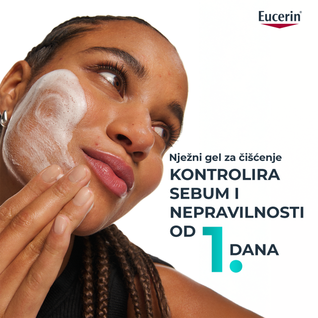 EUCERIN DERMOPURE CLINICAL GEL ČIŠĆENJE LICA 400ML 88982