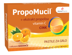 PROPOMUCIL PASTILE NARANČA A24