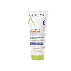 A-DERMA EXOMEGA CONTROL EMOLIJENTNA UMIRUJUĆA NOĆNA KREMA PROTIV SVRBEŽA 200ML