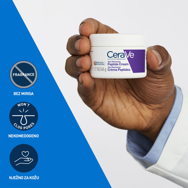 CERAVE SKIN RENEWING OBNAVLJAJUĆA KREMA S KOMPLEKSOM PEPTIDA, 48ML