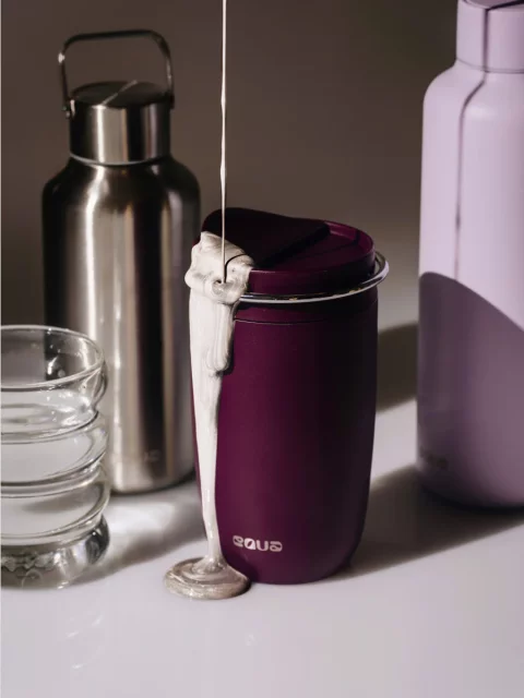 EQUA Cup, termo šalica od nehrđajućeg čelika za čaj/kavu, 300ml, Mulberry