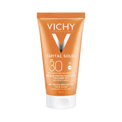 VICHY CAPITAL SOLEIL DRY TOUCH MATIRAJUĆI ZAŠTITNI FLUID SPF30, 50ML rok valjanosti: 05/26