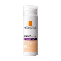 LA ROCHE-POSAY ANTHELIOS PIGMENT CORRECT SPF50+ SVAKODNEVNI KOREKTIVNI PROIZVOD ZA ZAŠTITU OD SUNCA ZA HIPERPIGMENTACIJU, 50 ML, LIGHT rok valjanosti: 09/26