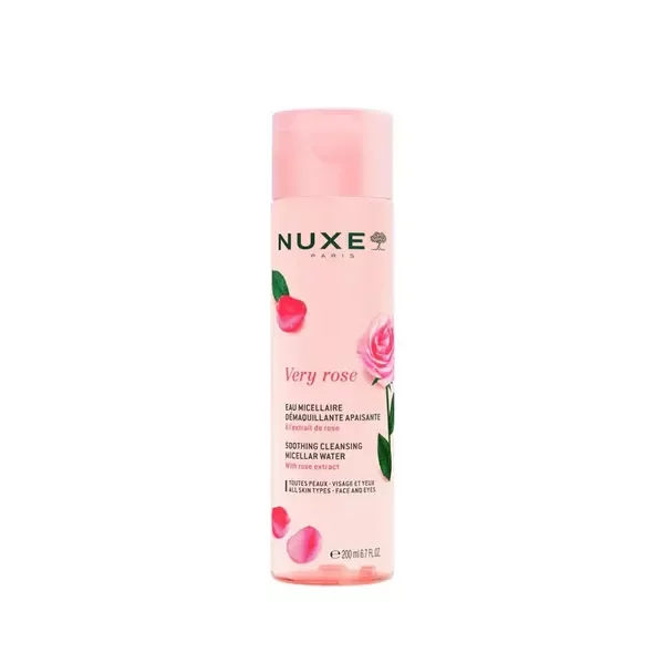 NUXE VERY ROSE UMIRUJUĆA MICELARNA OTOPINA ZA SVE TIPOVE KOŽE 200ML