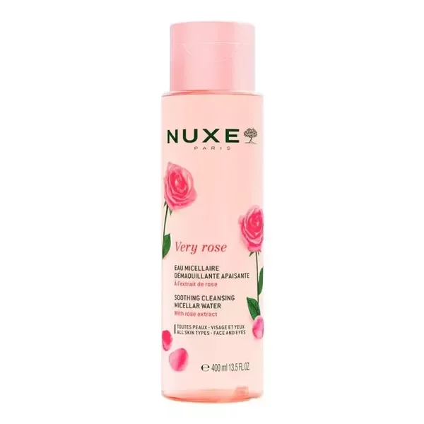 NUXE VERY ROSE UMIRUJUĆA MICELARNA OTOPINA ZA SVE TIPOVE KOŽE 400ML